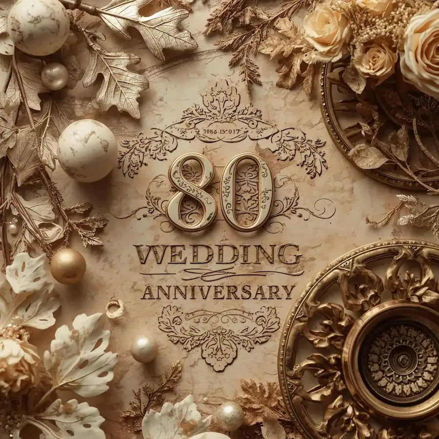 80th Wedding Anniversary Gifts
