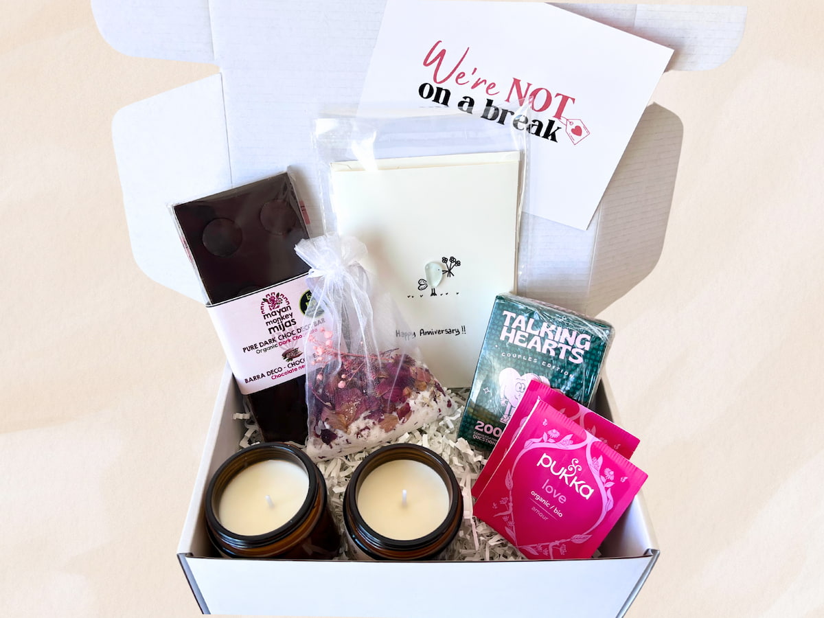 “La caja de la pareja” – Paquete de caja de regalo hecha a mano