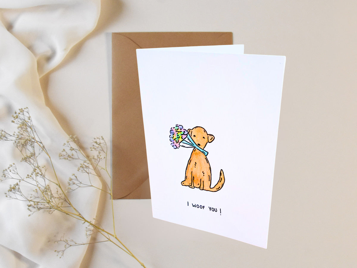 "¡Eres Pata-ástico!" - Tarjeta de felicitación hecha a mano